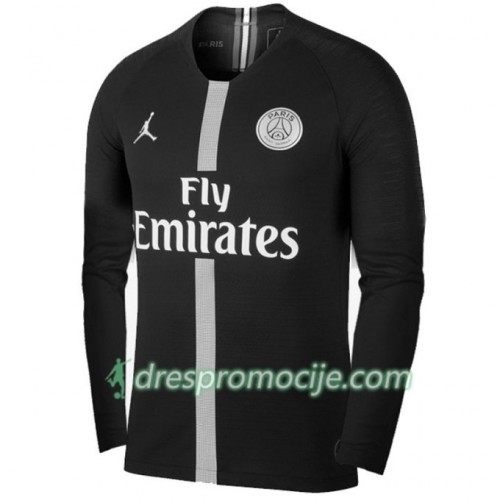 Paris Saint-Germain Dres Jodan Crna Treći 2018/19 Dugim Rukavima Paris Saint-Germain Dres Jodan Crna Treći 2018/19 Dugim Rukavima